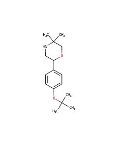Astatech 2-(4-TERT-BUTOXYPHENYL)-5,5-DIMETHYLMORPHOLINE; 0.25G; Purity 95%; MDL-MFCD21902287